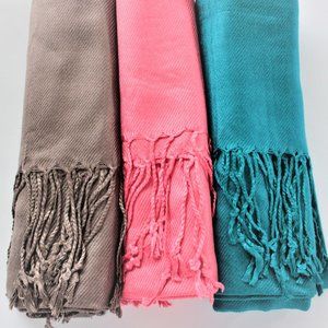Pashmina Scarf Wrap Bundle of 3